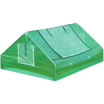 China Easily Assembled Long Life Garage Polycarbonate Greenhouse UV Blocking Solid Roofing for sale