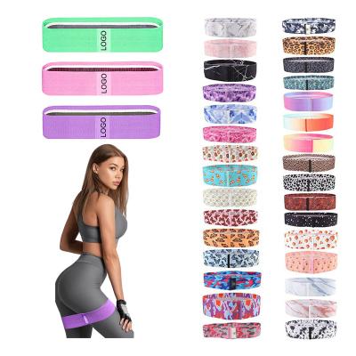 China Non Slip Resistance Bands Bitjoy Hot Selling Elastic Bands For Fitness Bandas Elastica Gym Workout Exercise Cloth Resistance Bands for sale