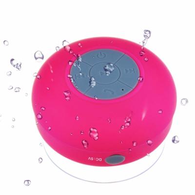 China Mini Waterproof Bluetooth Speaker Suction Round Cup Wireless Speaker Round Mini Waterproof Bluetooth Speaker Suction Cup Wireless Speaker for sale