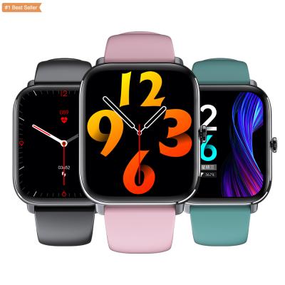 China Custom OEM Watch GPS Navigation 1.69 Inch Big Screen Body Temperature Monitor Sports Watch Face Reloj Inteligente KM04 Smart Watch for sale