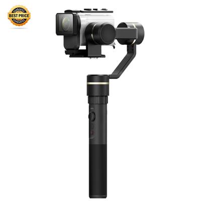 China Flexiblity Splashproof Handheld Gimbal Stabilizer Triaxial Design for Sony AS50 AS50R Sony X3000 X3000R Action Camera for sale