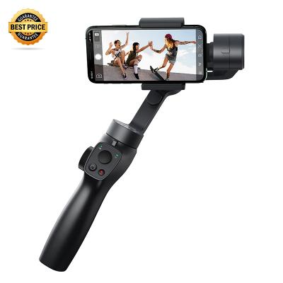 China Outdoor Selfie Stick Smartphone Triaxial Zoom Pull Focus Flexiblity Bracket Bluetooth Handheld Gimbal Stabilizer for sale