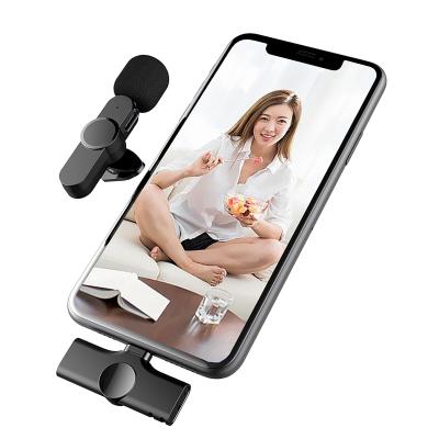 China Wireless Headset Microphone Clip Microphone PC For Android Phone Camera External Lapel Mic Portable Microphones For IPhone for sale