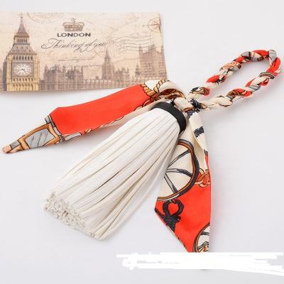 China Cute Fashion Promotion Souvenir Gifts Keychain Bag Accessories Tassel Metal Key Chain Key Chain for sale