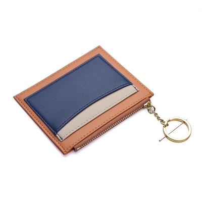 China Waterproof Ladies Wallets Coin Purse Mini Ladies Wallets And Purses With Key Chain for sale