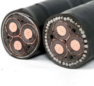 China YJV22 35KV 5 Cores High Voltage Cable Armored Steel Hv Electrical Cables Cross linked for sale