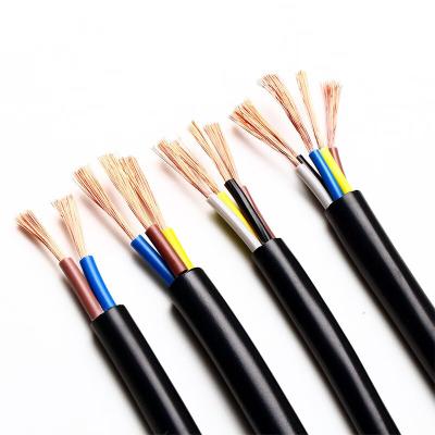 China 2.5mm RVV Power Cable with Flexible PVC Insulation and Stranded Copper Conductor for sale