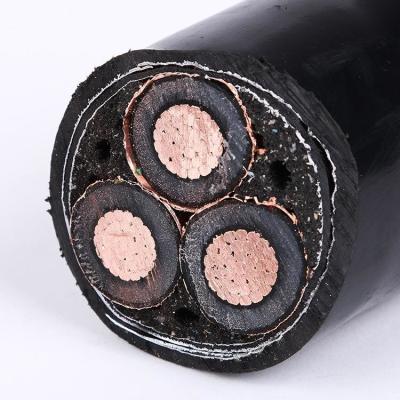 China Armoured Underground Power Cable 400sqmm 3X16 PVC Insulated Customized for sale