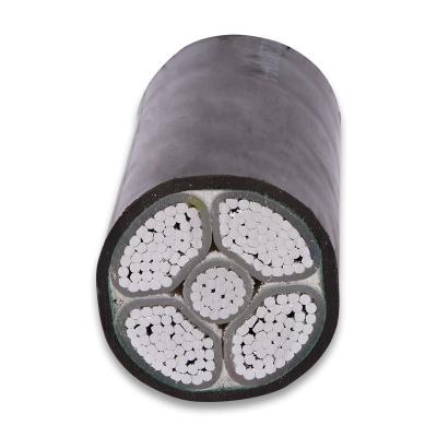 China 5 Core DC Aluminum High Voltage Power Cable 5x50mm2 Electrical Power Cable for sale