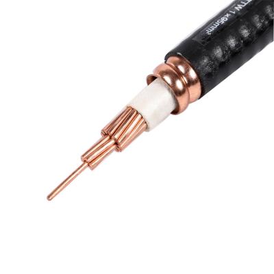 China Flame Retardant Shielded Cable Black Sheath Control Copper Core Cable for sale