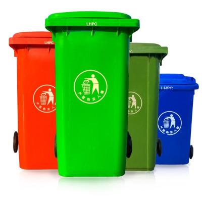 China Sustainable Durable Outdoor Wheelie Trash Can for sale