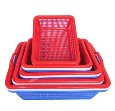 China Viable Wholesale Cheap Price Kitchen Plastic Vegetable Basket 315x245x100mm for sale