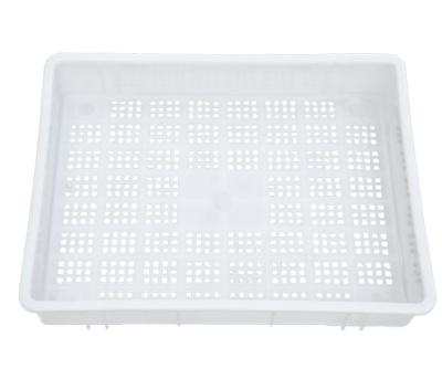 China Tidy Size Plastic Baskets / Hot Freezer Basket Fridge Storage For Freezing for sale