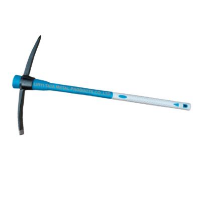 China Steel Pickaxe with fiberglass handle for sale