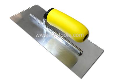 China Stainless steel Plastering trowel with TPR handle HW02234TA for sale