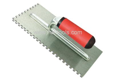 China carbon steel Plastering trowel with plastic handle HW02121 for sale