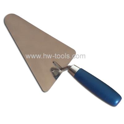 China Stainless steel bricklaying trowel for sale