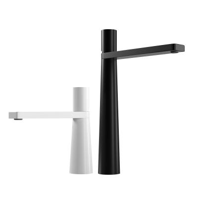 China Sense Faucets Bathroom Sink Faucet With Pull Out Sprayer Handle Single Kitchen Basin Mixer Tap For Hot And Cold Water for sale