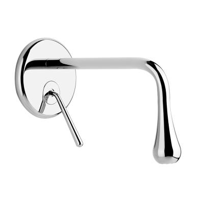 China Lead Free Brass Sense Faucets Wall Faucet Cold And Hot Faucet Water Drops for sale