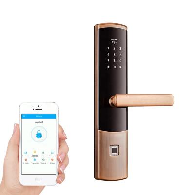 China 304 One Stainless Steel High Security Door Lock WiFi TTLOCK Smart Remote Control APP Smart Door Lock with APP ttlock for sale