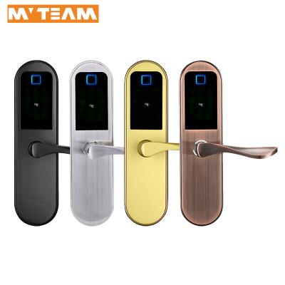 China Electronic Master Door Locks Electronic Key Free Fingerprint Fingerprint Wooden Door Handle Lock Smart Smart Fingerprint Bio Bio for sale