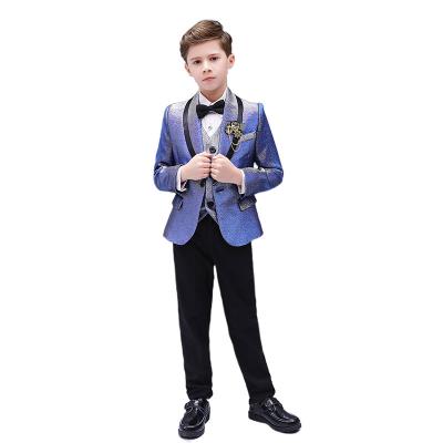 China 2022 Vintage Boys Formal Wear 3 PCS Children's Change Suits To Wedding Blazer Vest Pants Children's Suit Children's Prom Suit for sale