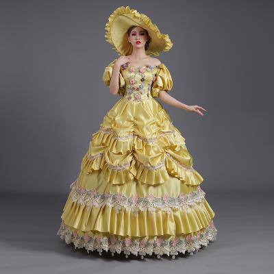 China Breathable Rococo Dress Marie Antoinette Fantasy Gowns Carnivale Venetian Masquerade Ball Gowns for sale