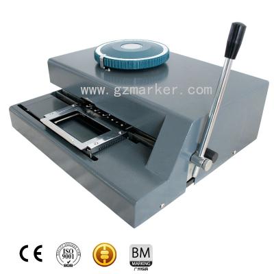 China Factory Metal Embossing Machine Stainless Flat Embossing / Aluminum Marking Machine for sale