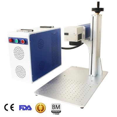 China Laser Fiber Laser Marking Machine Factory Logo Marking Machine For Metal And Nonmetal for sale