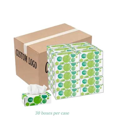 China Facial Box Tissue Wood Pulp Box Tissue Made By Advanced Machine With 100sheets - 200sheets White Paper Towels for sale