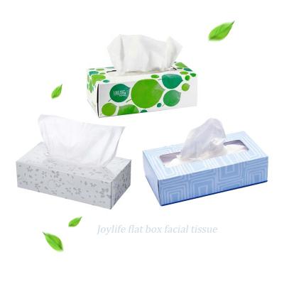 China Factory Cheap Custom 3 Ply 2ply Wholesale Facial Tissue Box OEM Factory Box Fast Price Water Absorption Tissue for sale