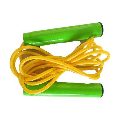 China High Quality Metal Handle 2.5M PU Rope Household Rotating Elastic Jump Rope for sale