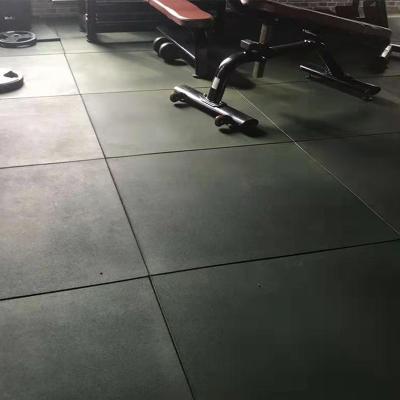 China Fitness Center Modern Durable Coupling Gym Rubber Flooring Tiles for sale