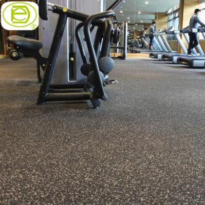 China EPDM Gym Spots Gym Flooring Mat Rubber Roll For Fitness Crossfit for sale