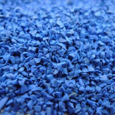 China Kids Blue Playground EPDM Or Recycled Rubber Granules for sale