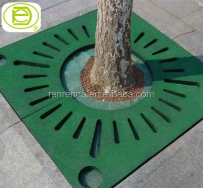 China Reused Rubber Brick Mat Around The Tree Rubber Granules Rubber for sale