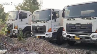 China Hino 700 benutzter Emissionsgrenzwert des Mischer-LKW-10m3 des Euro-III zu verkaufen