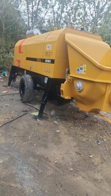 China Used And Reconditioned Trailer Concrete Pump Mixer Deutz Sany Engine for sale