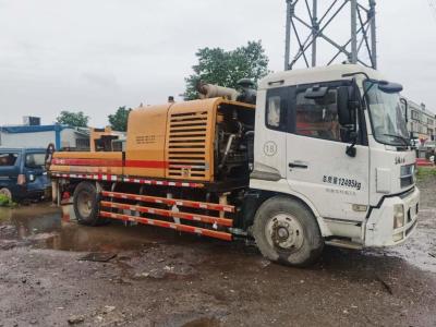 Chine L'euro III 132kW a utilisé le camion concret de tuyau entre la pompe a monté la ligne les pompes SY5125THB-9018III à vendre