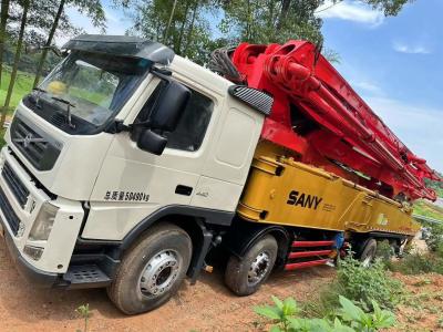 Китай Используемая тележка 62m Sany установила шасси ISO9001 Volvo конкретного насоса продается