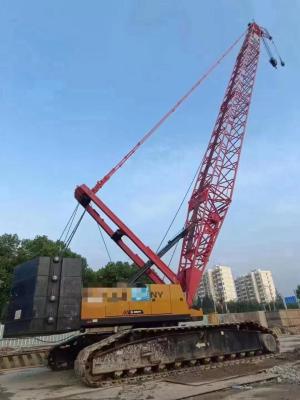 China 2017 SANY 135t kruipkraan modelnummer SCC1350A met maximale boom + jib lengte van 61m + 31m van Cummins motor te koop Te koop