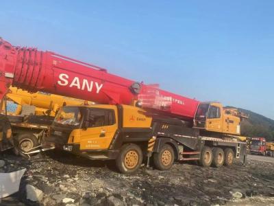 Chine 2015 ancienne et utilisée Sany marque toute la grue de terrain SAC2200 avec 68m boom, jib 36m et contrepoids 77t en bon état à vendre