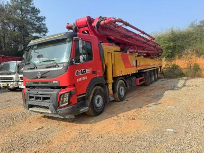 China 66 Capaciteit Betonpomptruck voor grootschalige en zware constructies 16600*2550*4000 mm Te koop