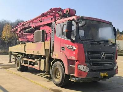 China Gebruikte betonnen pomptruck EURO V emissie norm in goede staat Te koop