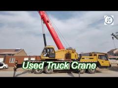 1500 Working Hours Used Truck mounted Crane 45.5m Maximum Boom Length and 9.8t Crane Counter Weight