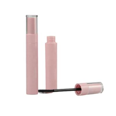 China 6ML Cosmetic Empty Mascara Tube Packaging Liquid Plastic Bottle Custom Logo Cosmetic Mascara Container Eyelash Serum Pink Cream Vials for sale