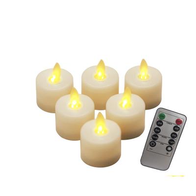 China Hot Sale Birthday Wickless MiNi Battery Candle Lighting Wall Decorations For Home Tea Party LED Light With Remote Control for sale