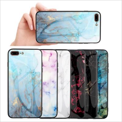 China Unique Unique Phone Cases Glass Marble With Back Bracket Shockproof Bumper Phone Cases Cover For Different Brands for sale