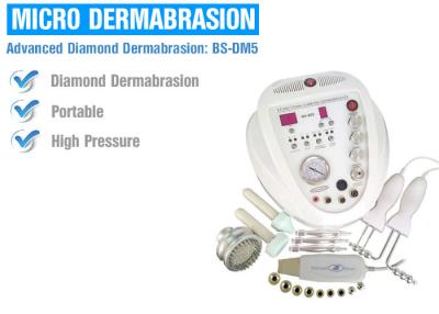 China Máquina portátil de Microdermabrasion da casca do diamante do salão de beleza para o rejuvenescimento da pele à venda