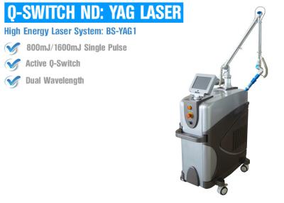 Chine Machine à commutation de Q de laser de ND YAG de Pico de machine multifonctionnelle de laser pour le retrait de tache de rousseur de tatouage à vendre